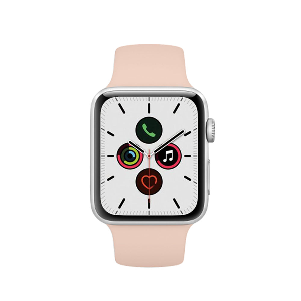 Apple Watch Series 5 Aluminum 44mm Silver Pristine - WiFi