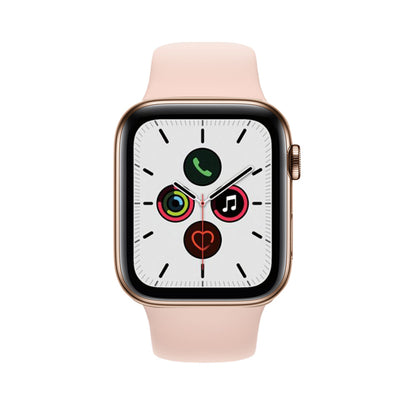 Apple Watch Series 5 Stainless 40mm Gold Very Good - WiFi